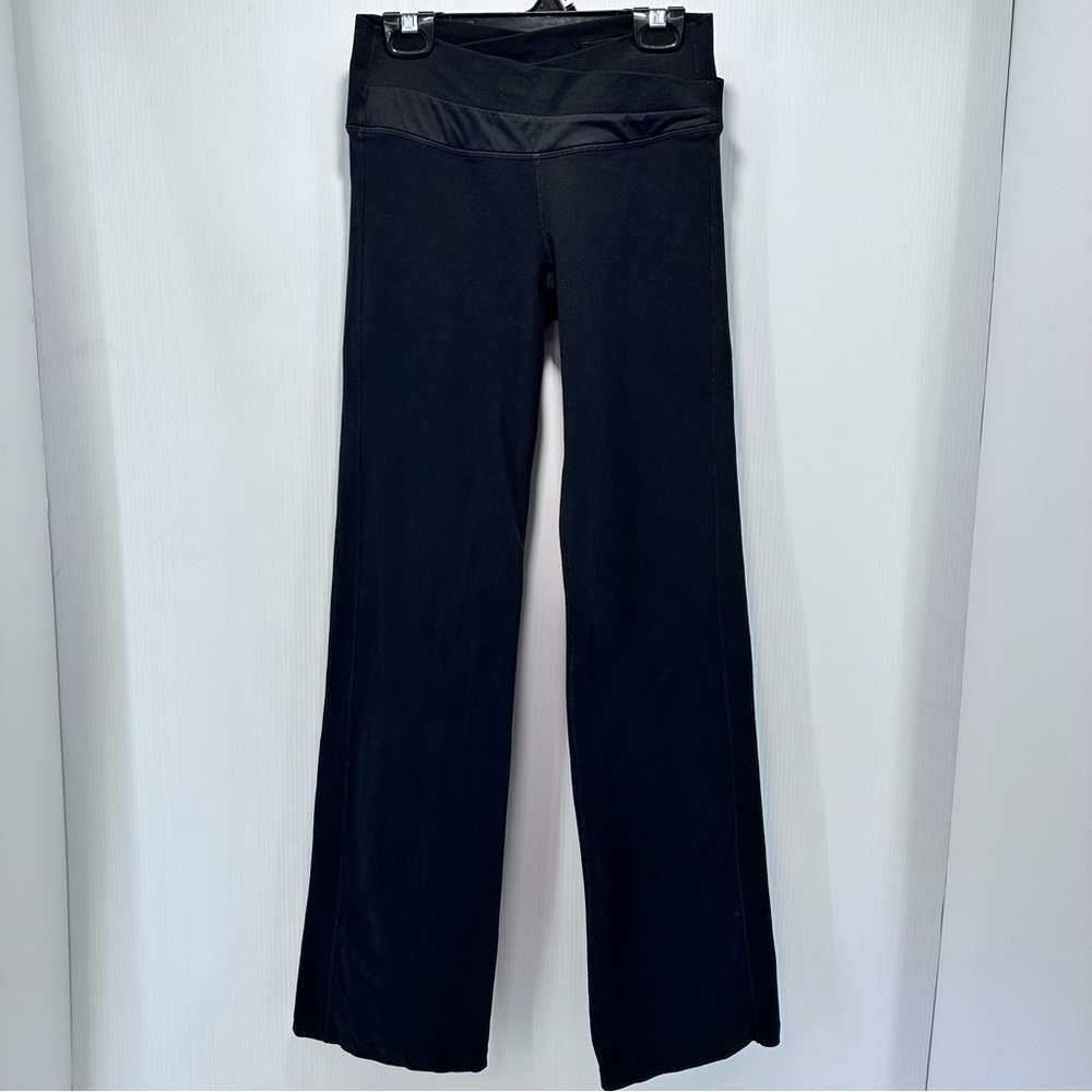 Lululemon Astro Pants Women’s 4‎ Yoga Leggings Flare Wide Leg Crossover Waist